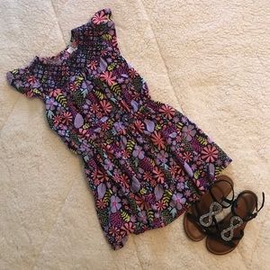 Girls floral dress size 7/8